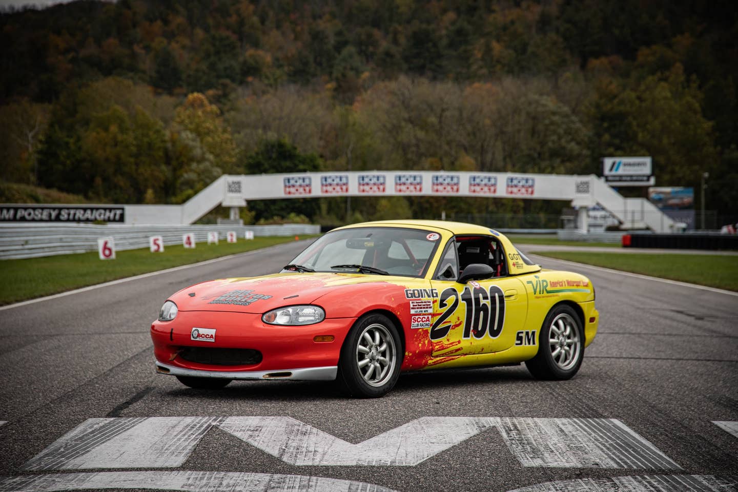 NASCAR driver and racing commentator Parker Kligerman took some laps on Lime Rock's real course. The car looked good out there! <em><em>Photography by Automotive Restorations, Inc.</em></em>