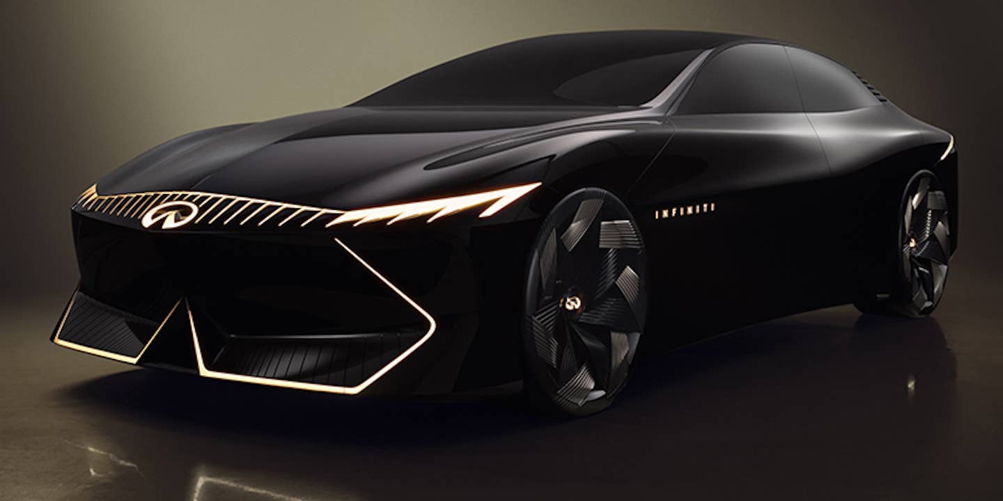 Infiniti Vision Qe Previews Brand’s First EV, Which Will Be a Sedan, Surprisingly