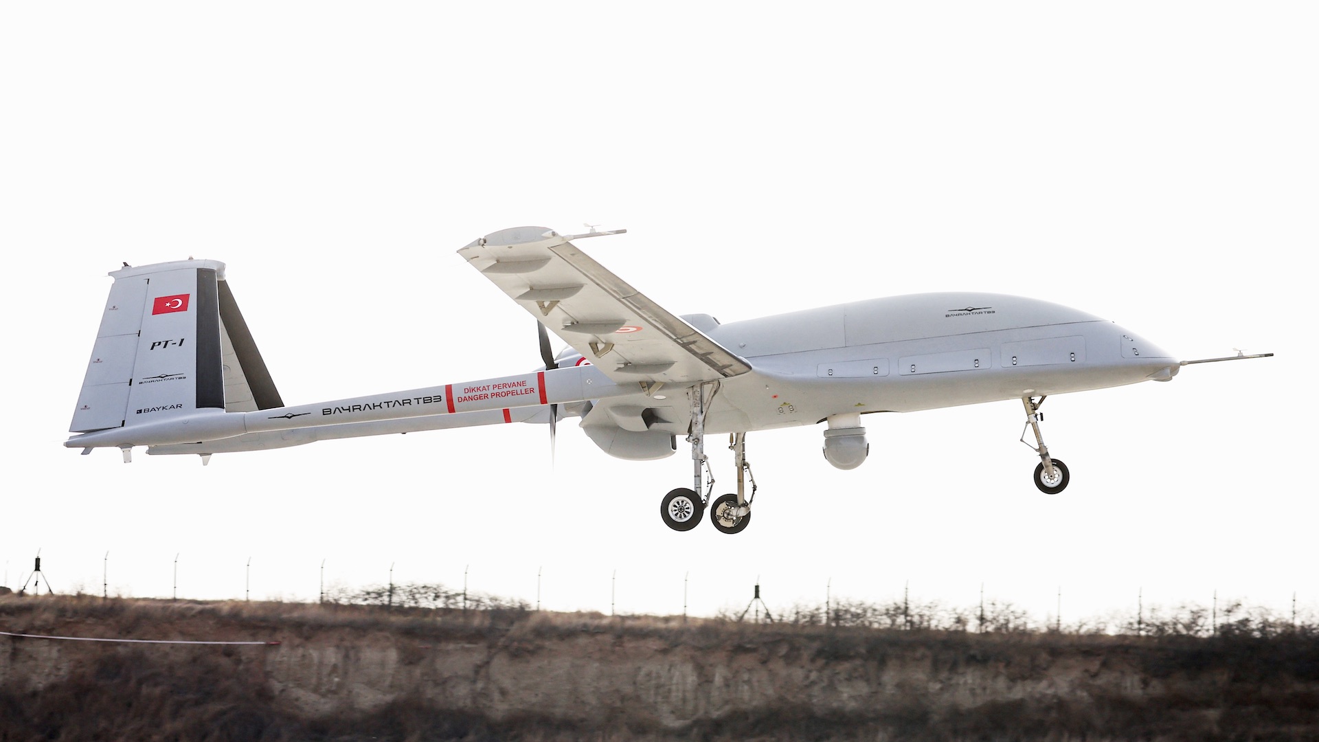 The Bayraktar TB3 performs its first flight on October 27