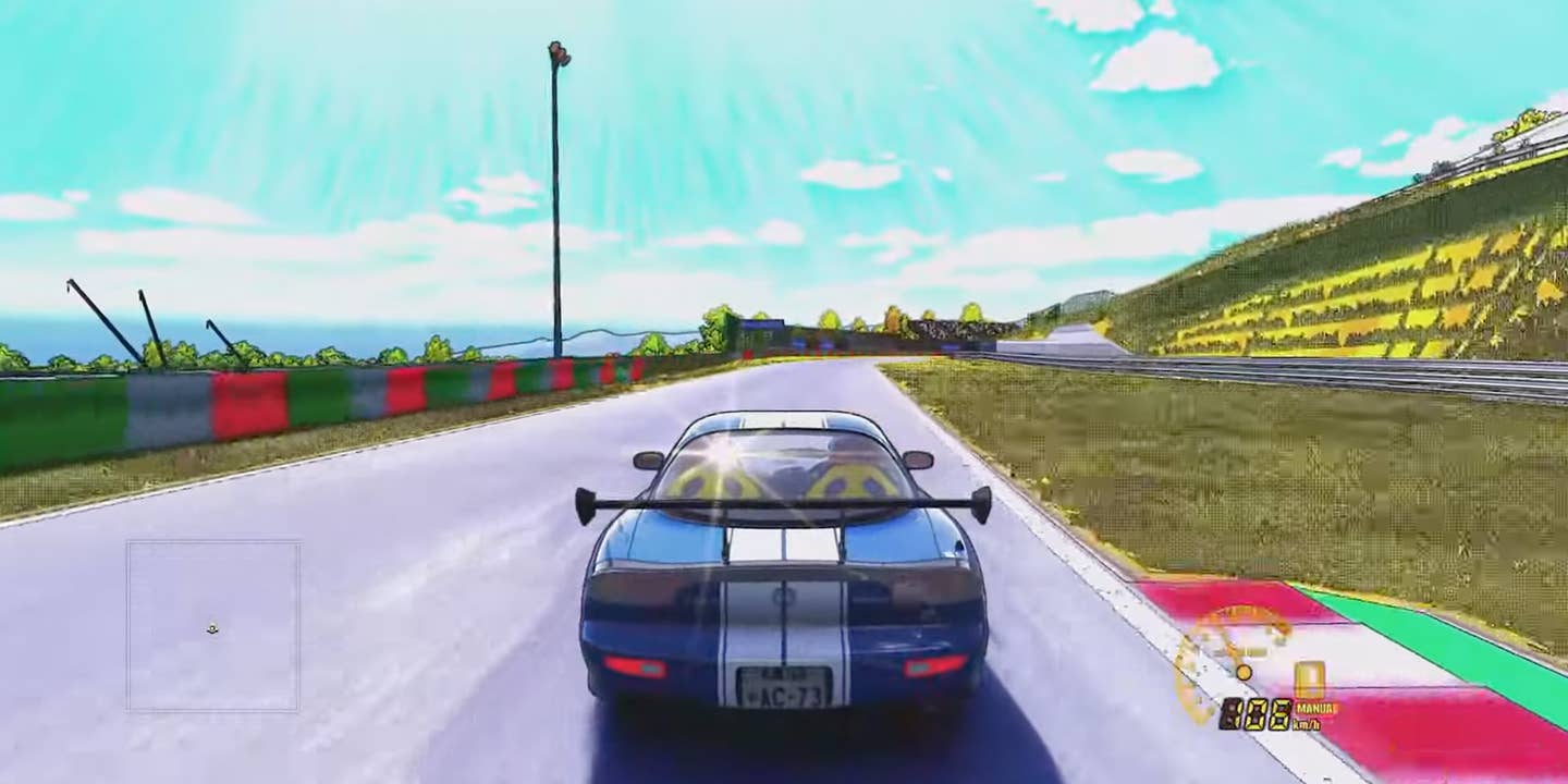 Someone Turned Assetto Corsa Into a Cel-Shaded Anime Wonderland