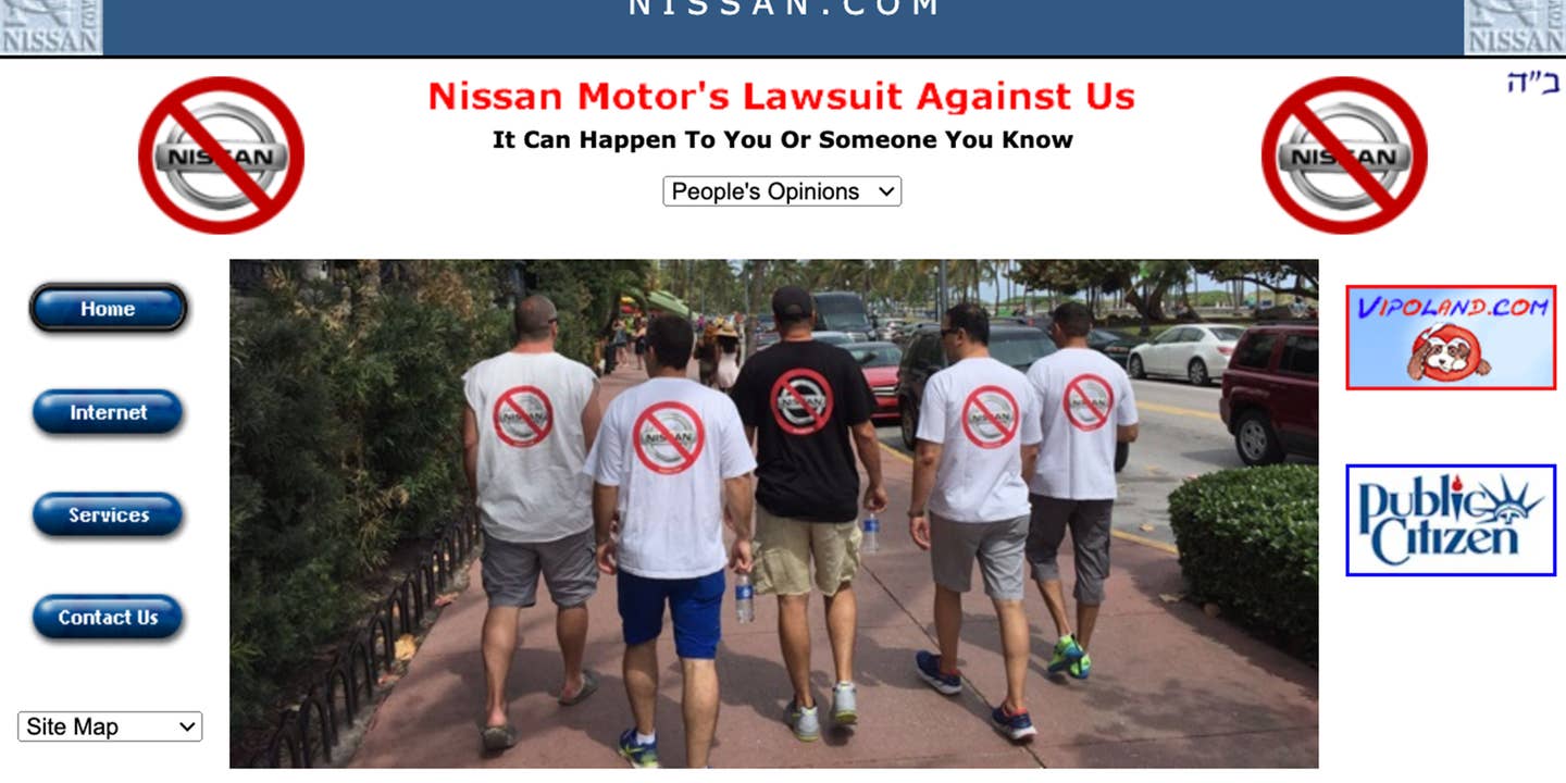 Lawsuit Claims ‘Nissan.com’ Has Been Stolen After Years of Legal Drama