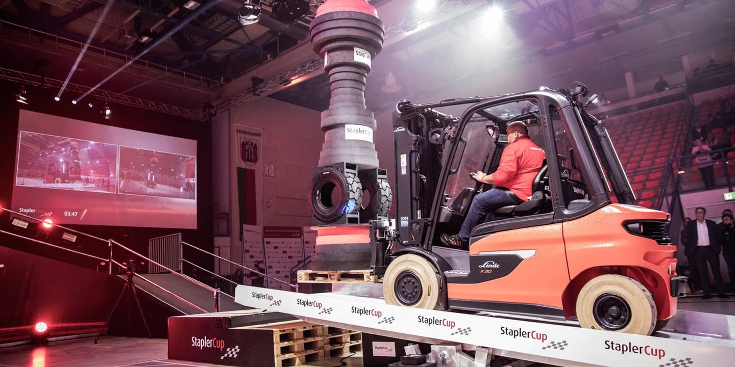 Germany’s Forklift Obstacle Course Championship Needs to Be an Olympic Sport