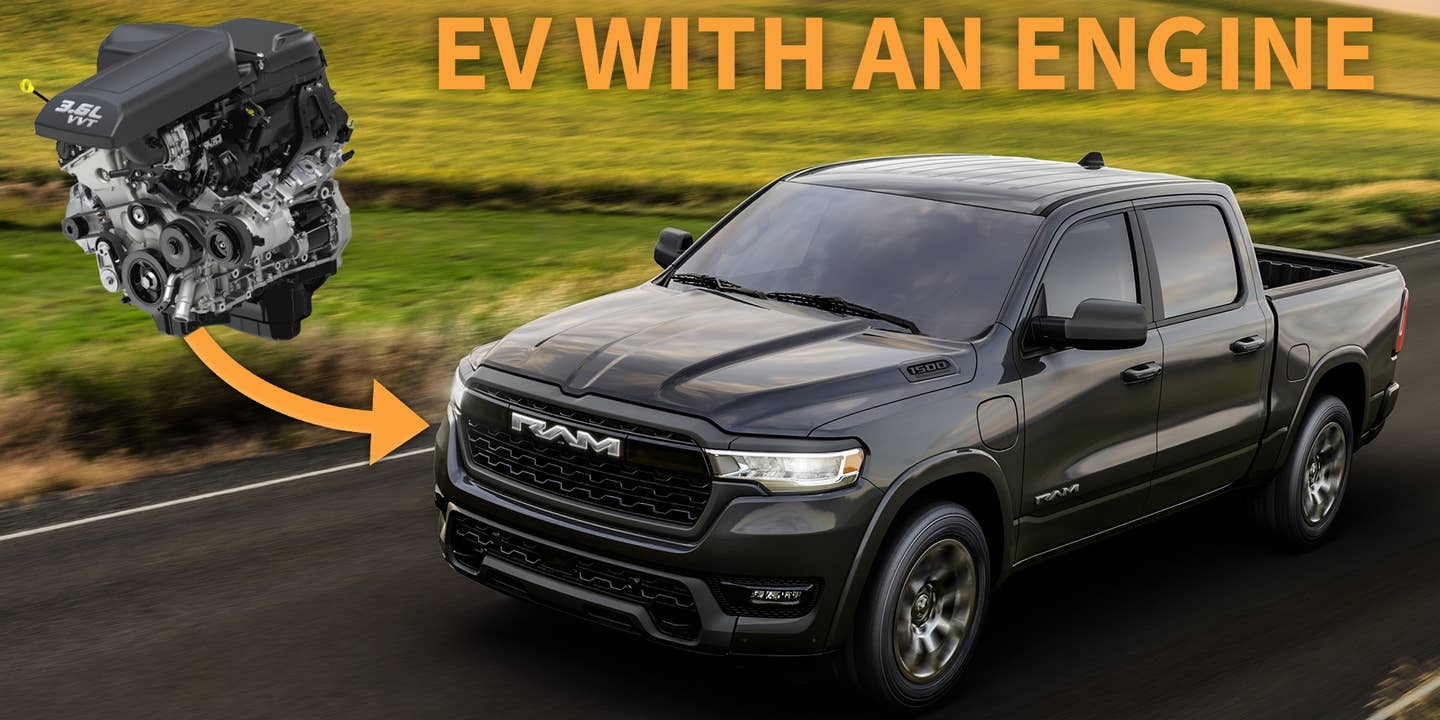 Here’s Why the Electric Ram 1500 Ramcharger Has a Pentastar V6 as Range Extender