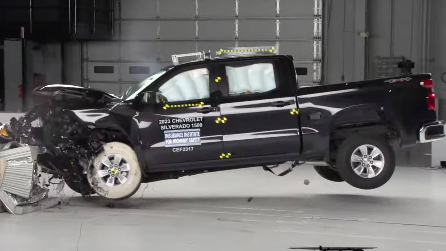 Full-Size Pickup Trucks Are Terrible at Protecting Rear Passengers: IIHS
