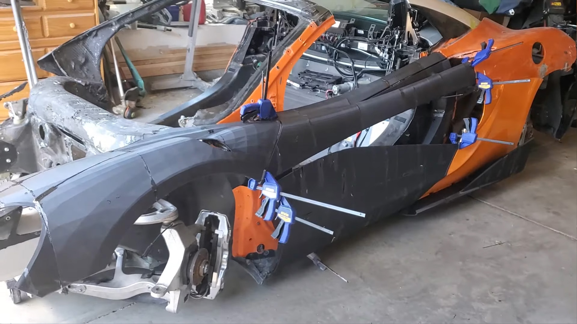 Can 3D Printing Save This Destroyed McLaren 600LT? One Guy Is Finding Out