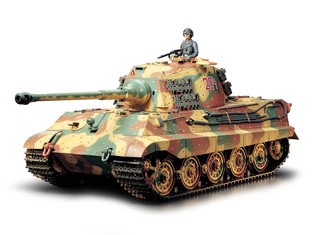 Tamiya 1/16-scale Tiger II remote controlled tank