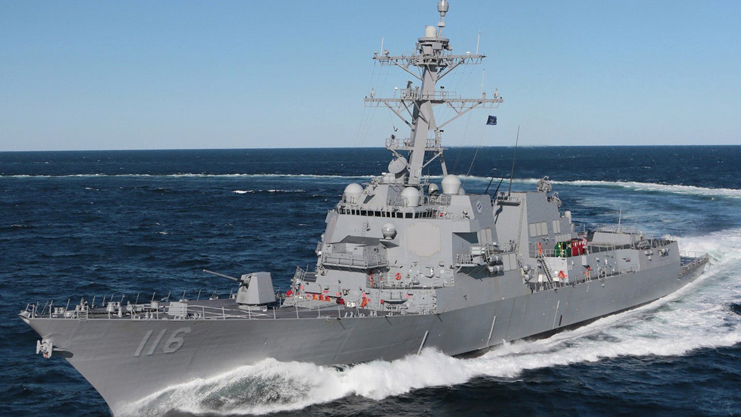 Conflicting assessments arise from the shooting down of a US warship’s drone over the Red Sea.
