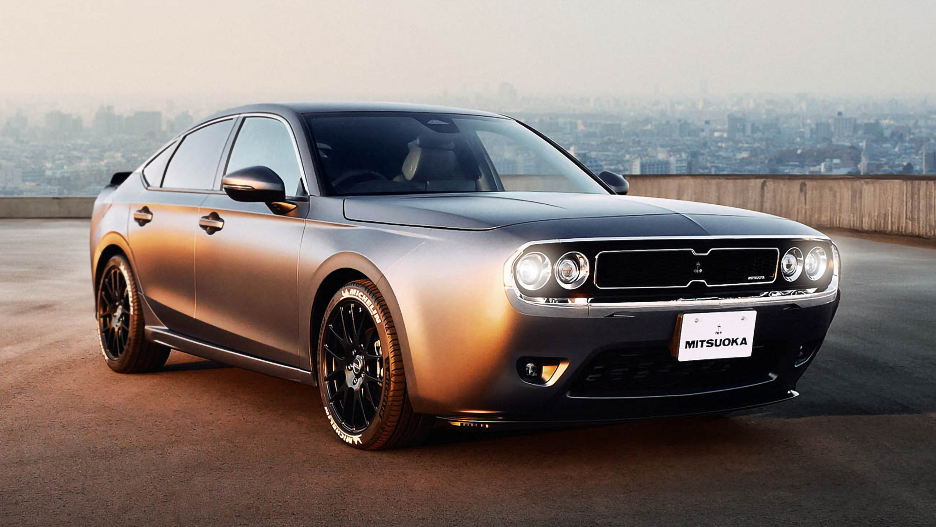 This Dodge Challenger Is Actually a Honda Civic