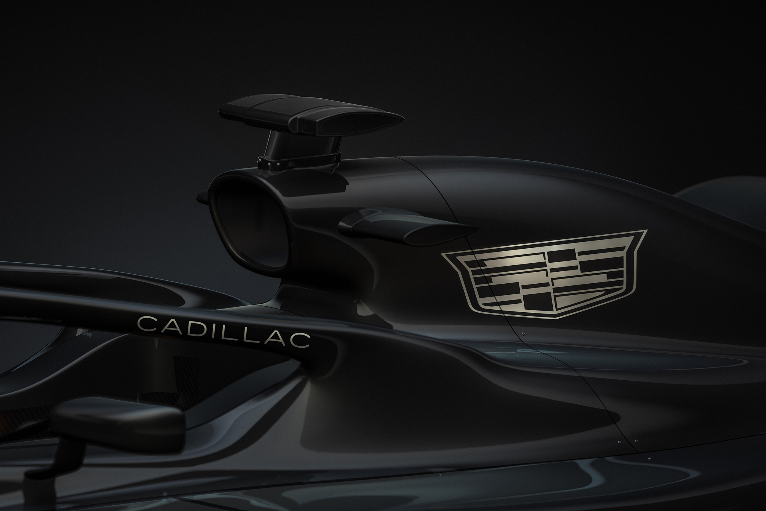An image GM released alongside its announcement that it has formally registered as an F1 power unit supplier for the 2028 season.