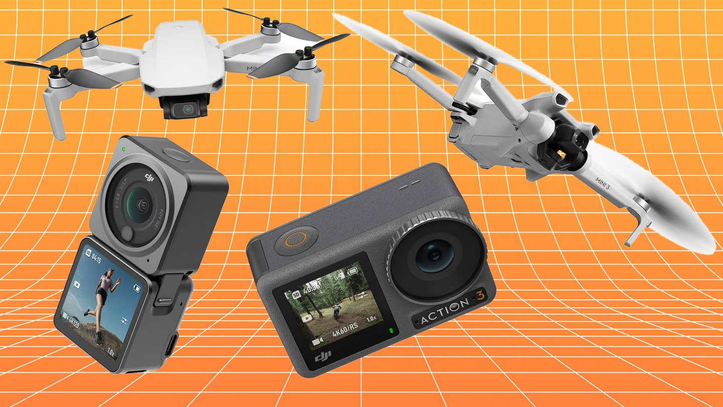 Take Flight With Cyber Monday Deals On DJI Drones and Action Cameras