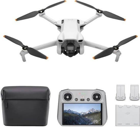 DJI - Mini 3 Fly More Combo Drone and Remote Control with Built-in Screen ($699.99)