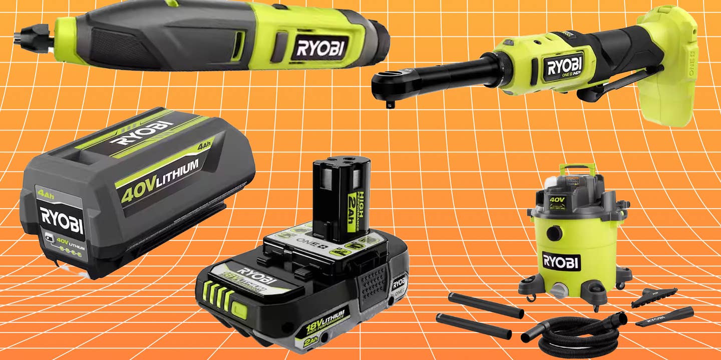 Cyber Monday Is Your Last Chance for Huge Savings on Ryobi Tools