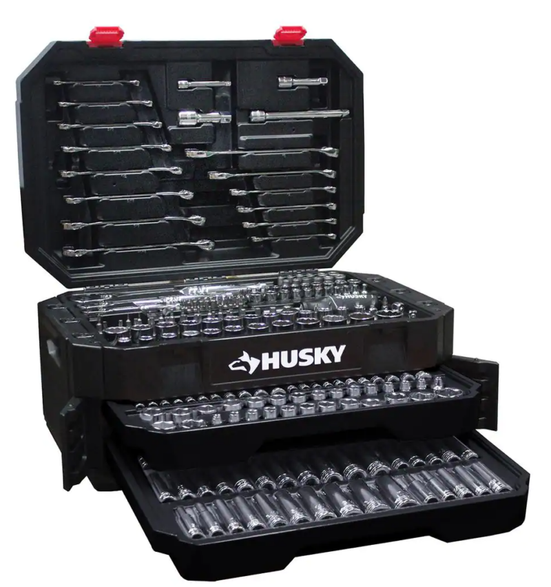 Husky Mechanics Tool Set - 290-Piece ($169.00)
