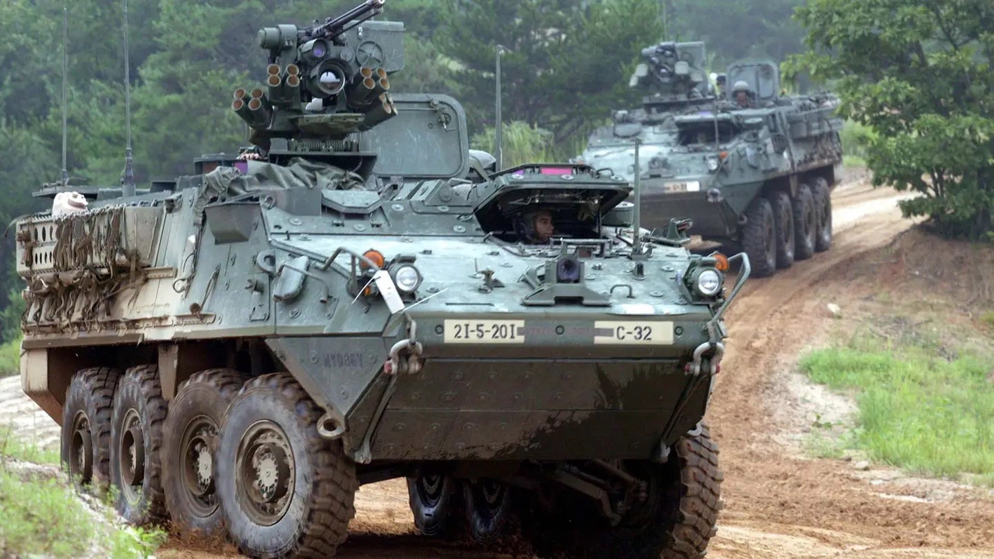 Army Is Looking For Hybrid Drivetrains For Its Strykers