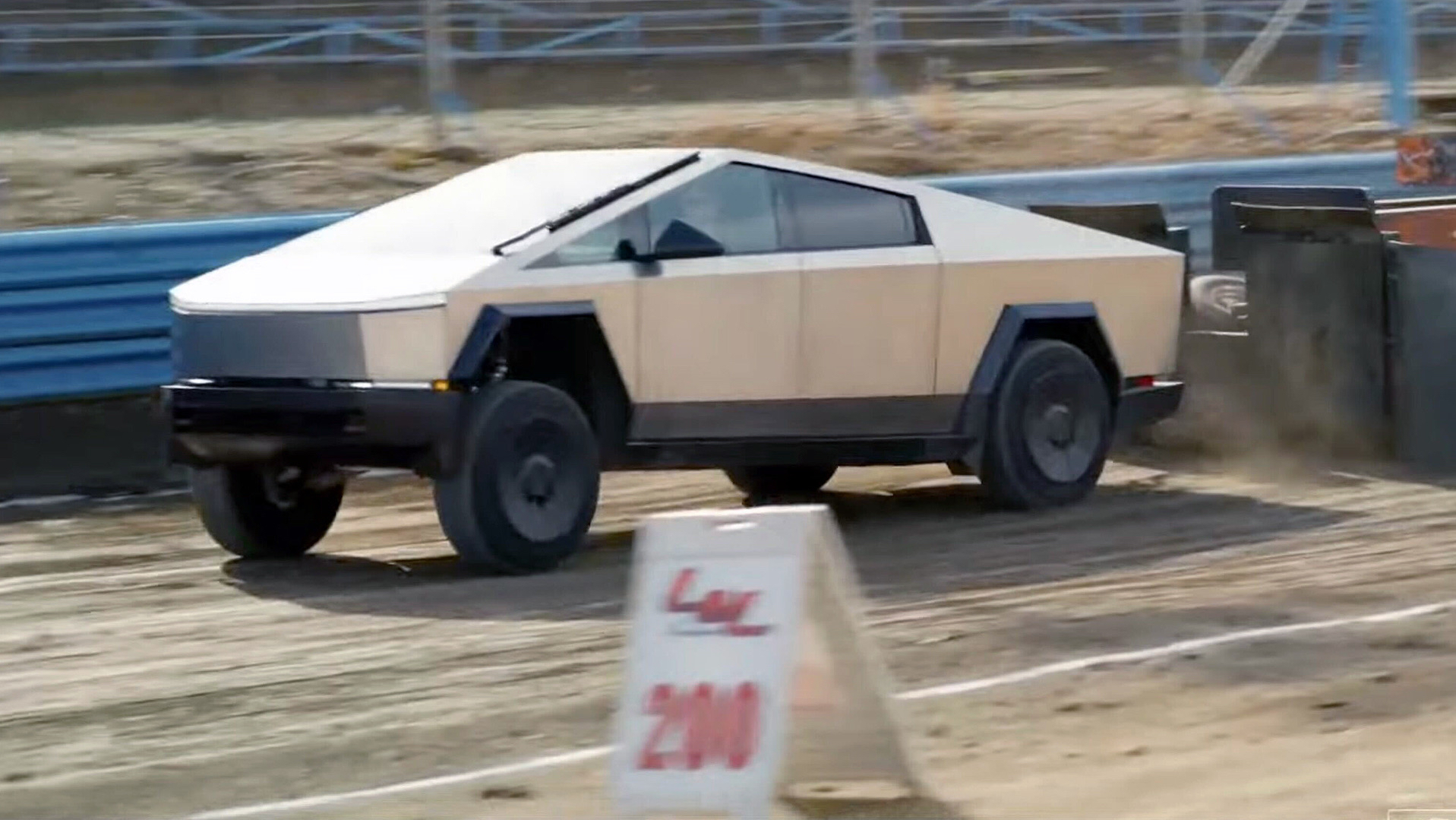 The Tesla Cybertruck Sled Pull Is Impressive Even if It Doesn’t Prove Much