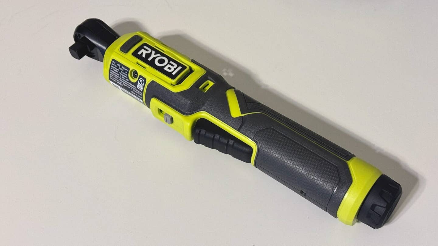 Ryobi USB Lithium 3/8 in. Ratchet Kit with 2.0 Ah Battery ($50)