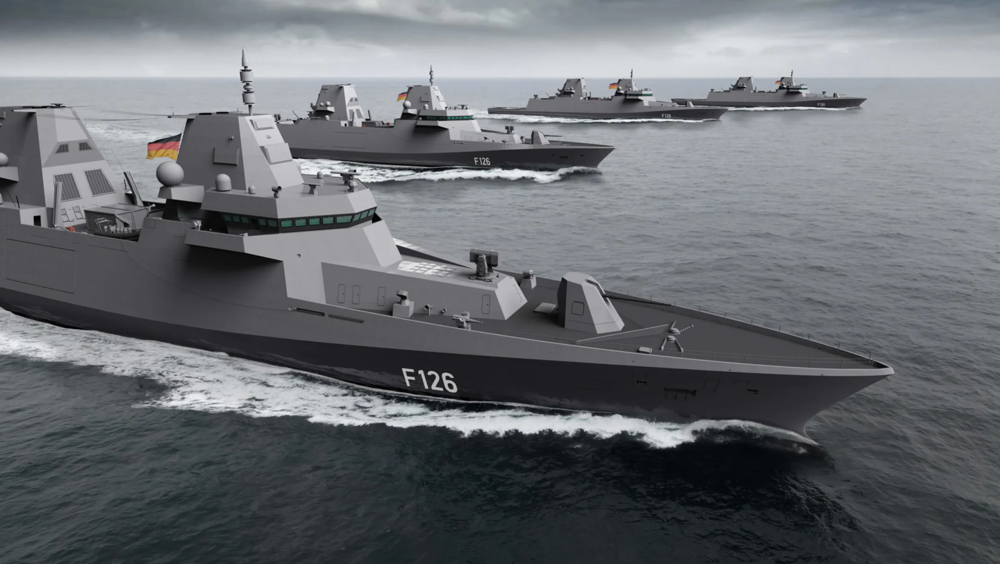Germany currently has four F126 frigates under contract. <em>Damen</em>
