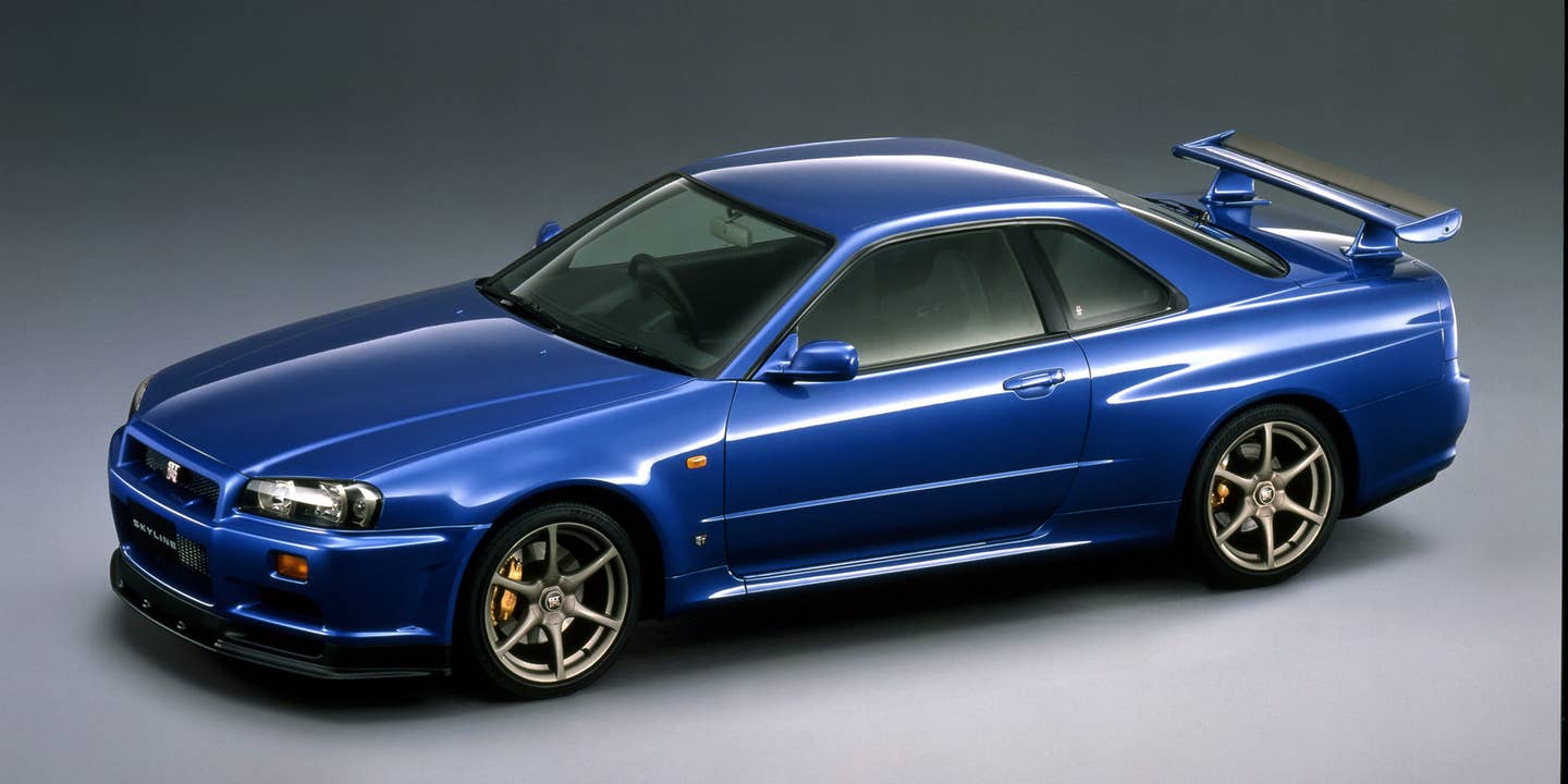 The R34 Nissan Skyline GT-R Is Finally Legal for U.S. Import in January
