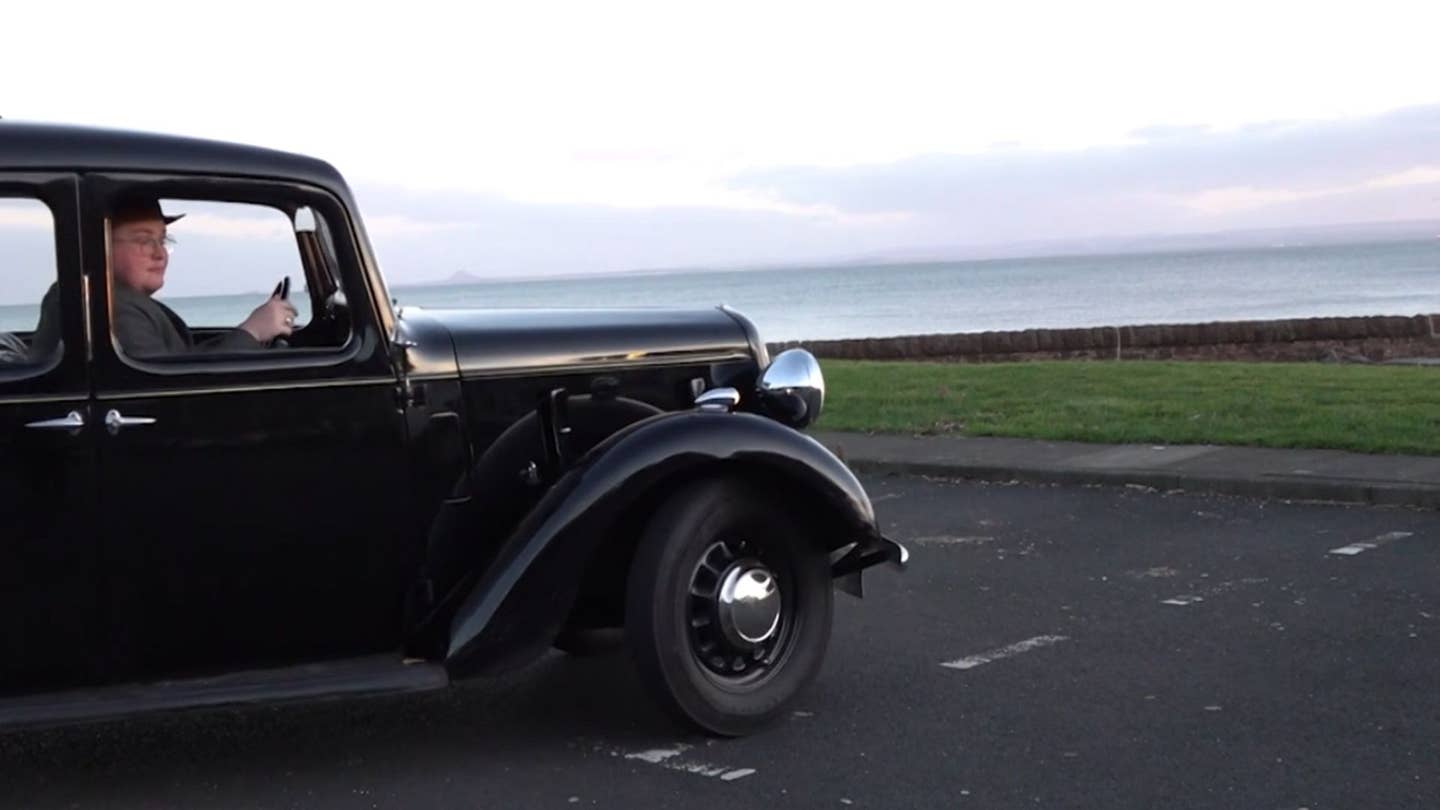 Scottish Teen Saves All His Money to Buy 85-Year-Old Austin as First Car