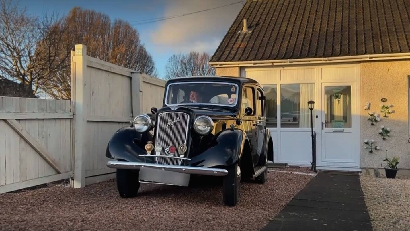 Scottish Teen Saves All His Money to Buy 85-Year-Old Austin as First Car