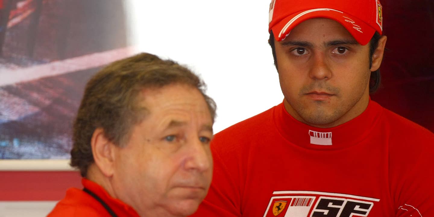 Todt Agrees 2008 Singapore GP Was a Farce, Aiding Massa’s Fight Against F1