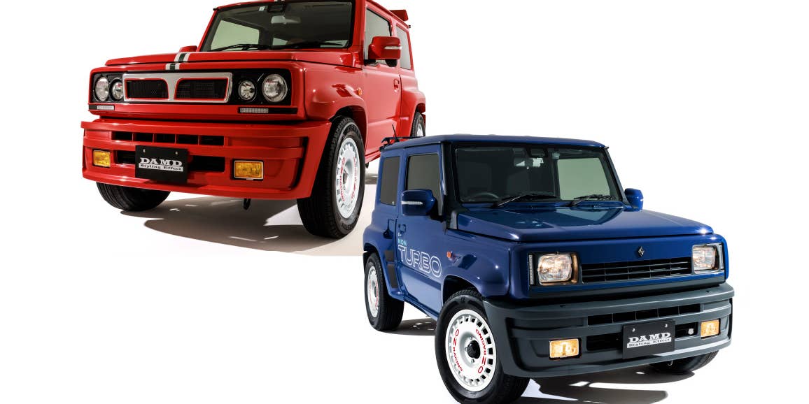 Suzuki Jimny Cosplays as Rally Hot Hatches for Tokyo Auto Salon