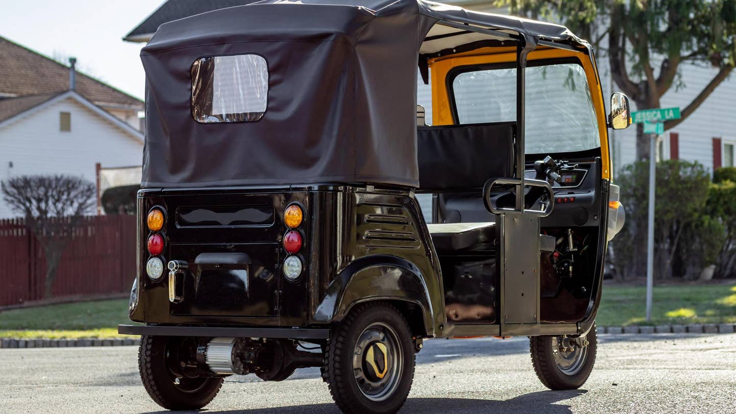 Blow Your Christmas Money on This Electric Tuk Tuk That’s in the US
