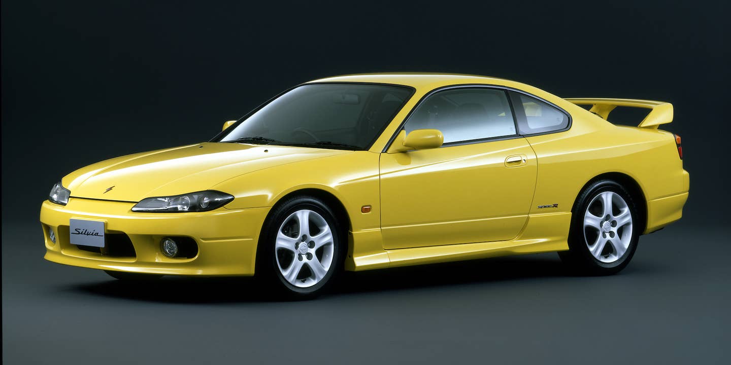 1999 Nissan Silvia Spec-R Aero in yellow