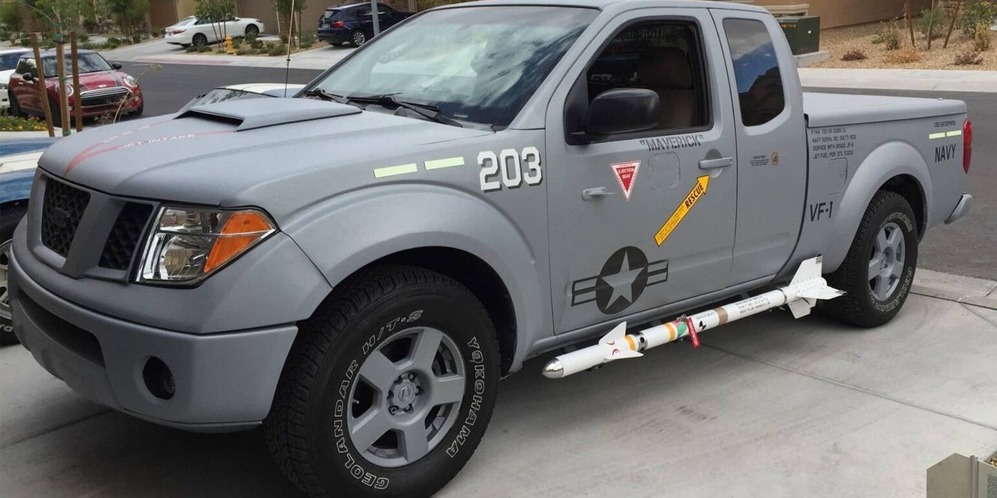 What Your Truck Needs Is a Set of Sidewinder Missile Running Boards