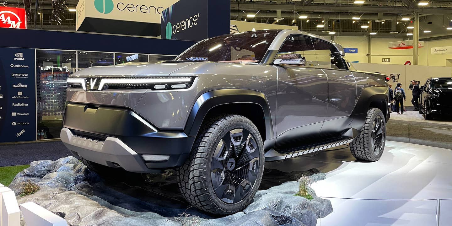Here’s What the VinFast Pickup Truck Will Look Like, If It Ever Comes Out