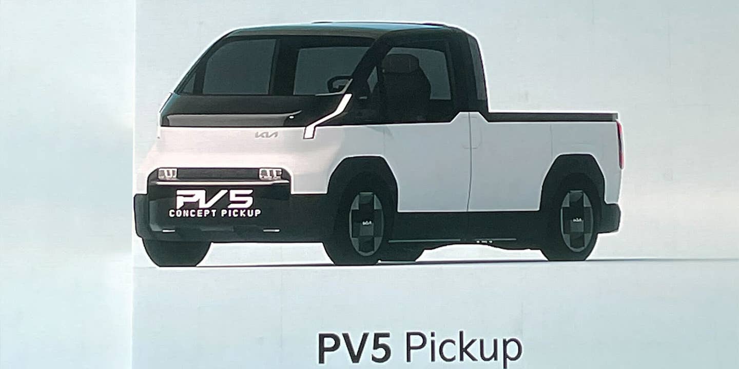 Kia PV5 concept at CES
