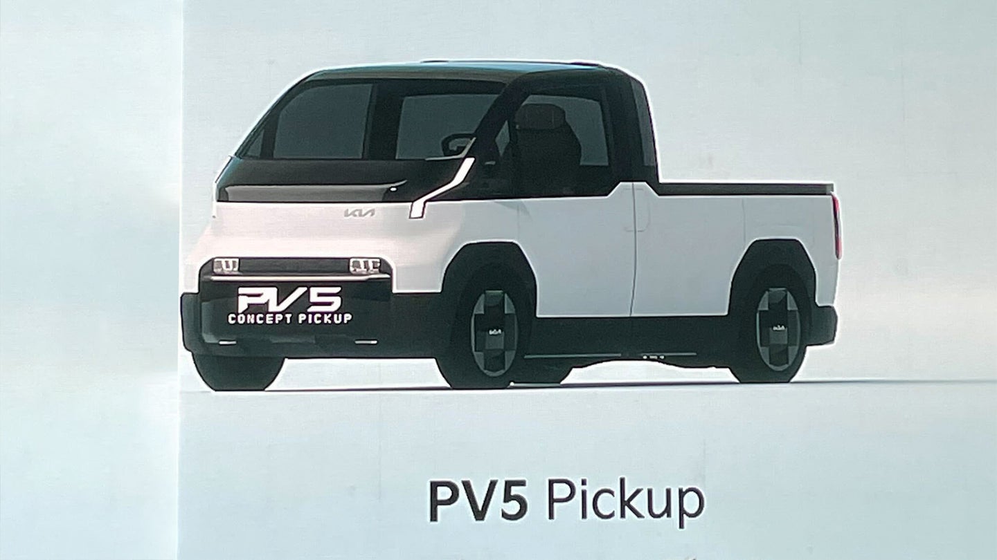 Kia PV5 concept at CES
