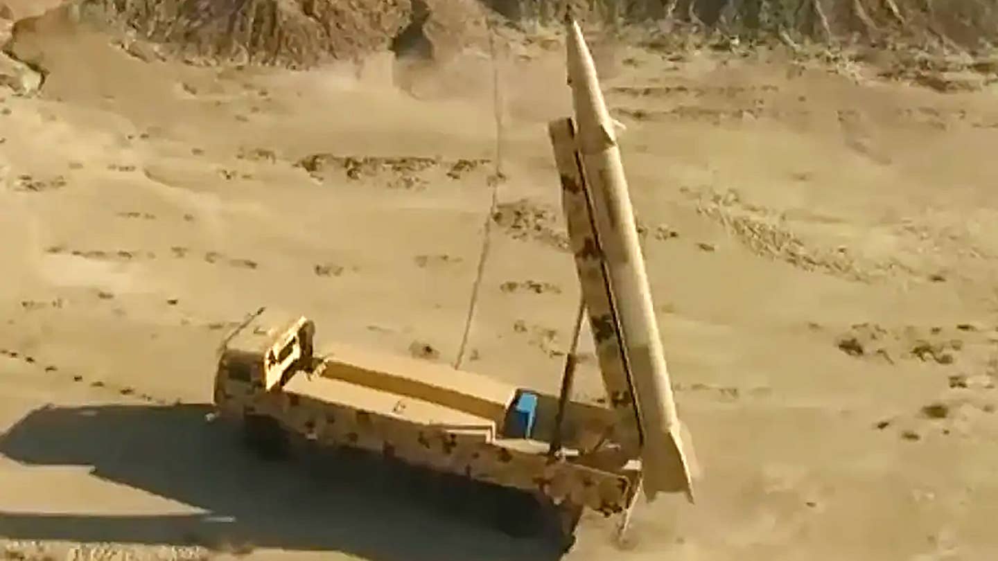 Iran used its new Kheiber Shekan medium range ballistic missile for the first time during a strike in Syria on Monday.
