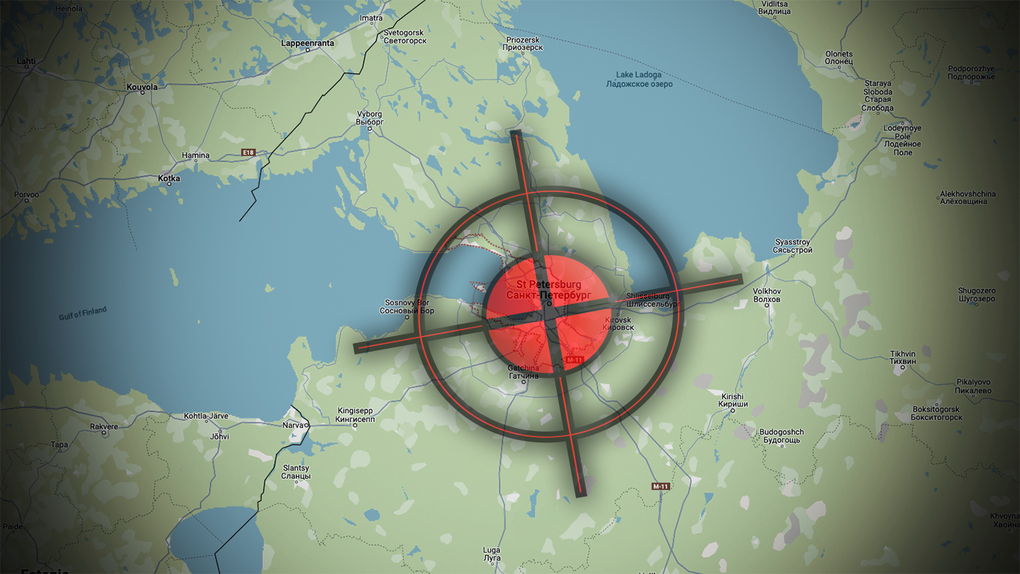 St. Petersburg now being targeted by long-range drone strikes.
