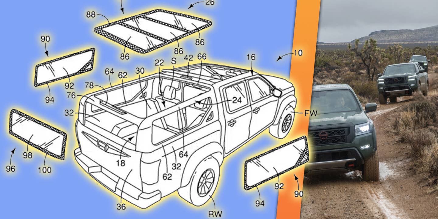 Nissan Patented This Cool Overland Conversion for the Frontier Pickup Truck