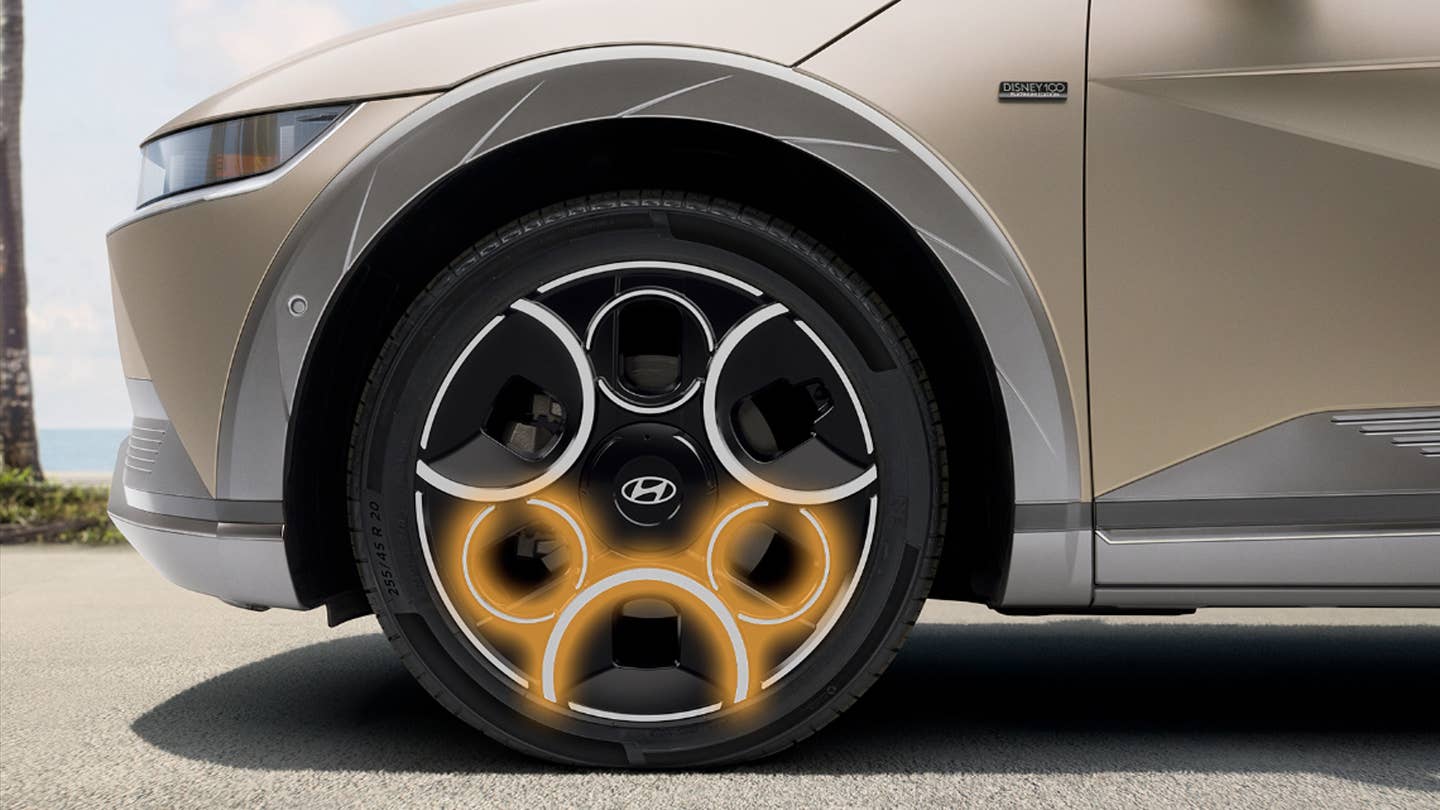 Hyundai Ioniq 5’s Factory Mickey Mouse Wheels Are Future Disney Collectibles