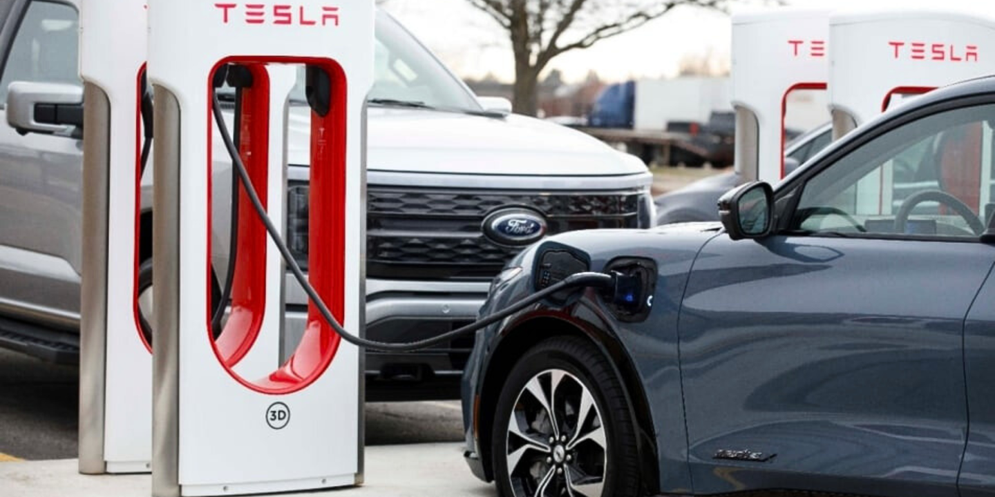 Ford EV Drivers Will Get Free Tesla Supercharger Adapters