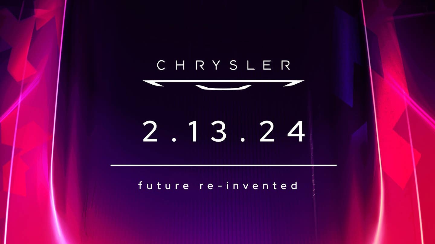 Chrysler concept tease and new logo