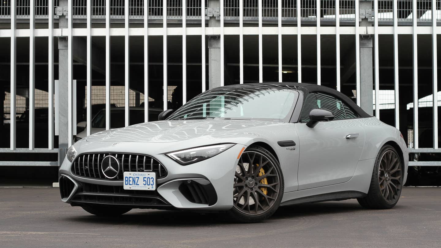 The Mercedes-AMG SL63 Is a GT Car for the iPhone Generation