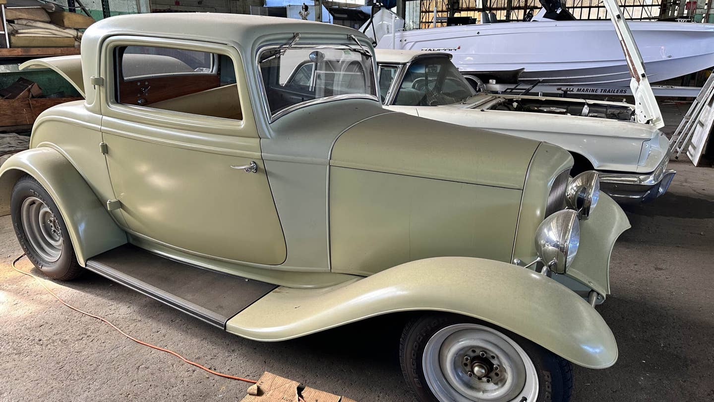Warehouse Full of Classic Cars, Boats and Even a Train Headed to Auction