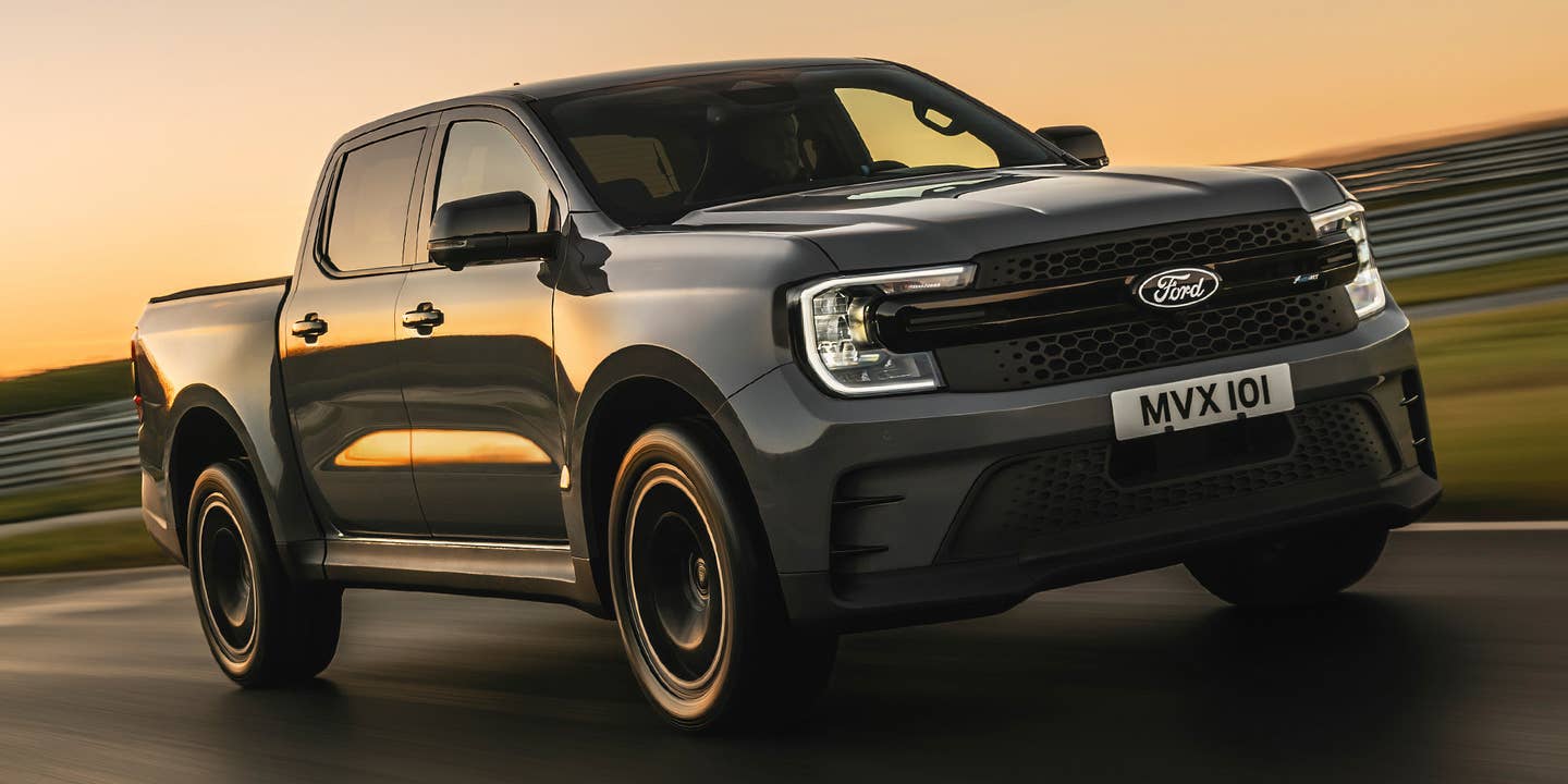 Widebody Ford Ranger MS-RT Is a Turbodiesel Street Truck