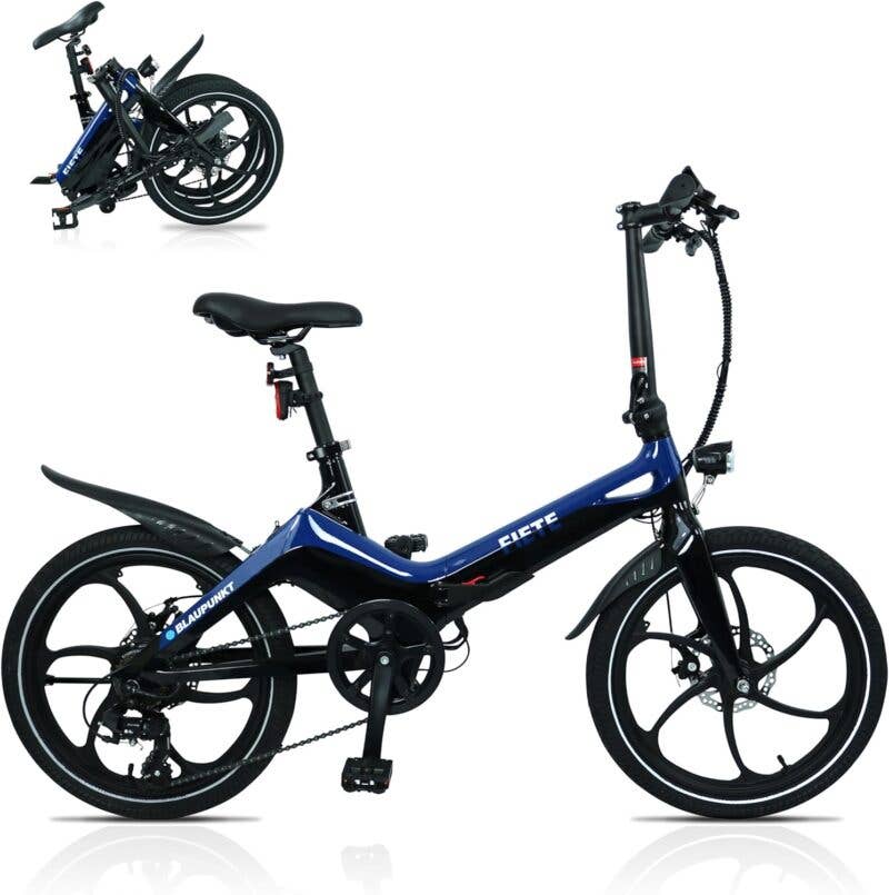 BLAUPUNKT FIETE 20 Inch Folding E-Bike With Pedal/Throttle Assist for $1,499.00