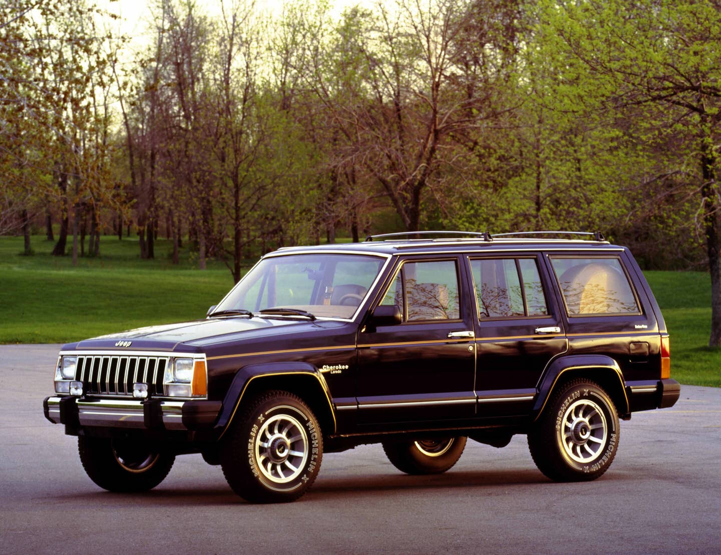1985 Jeep Cherokee Laredo.