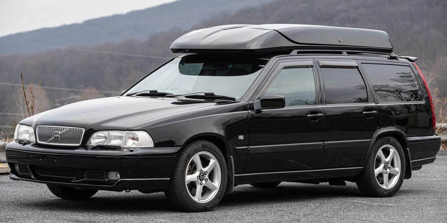This JDM Volvo V70R For Sale Still Has Shrink-Wrapped Seats
