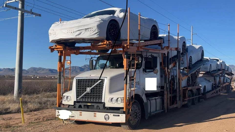 Thief Steals Car Carrier Full of Corvettes Because He Needed a Ride Home From Prison