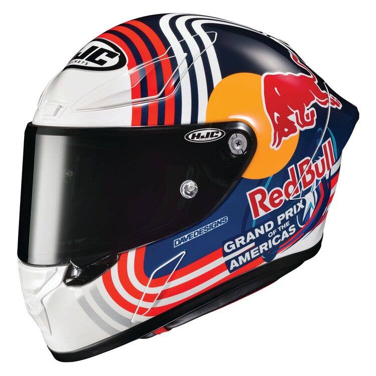 HJC RPHA 1N Red Bull Austin GP Helmet for $649.99