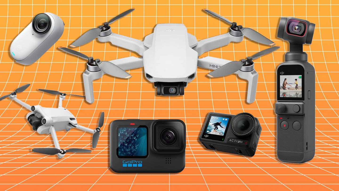 Don’t Miss a Shot With Sweet Deals on Action Cameras and Drones from Best Buy and Amazon