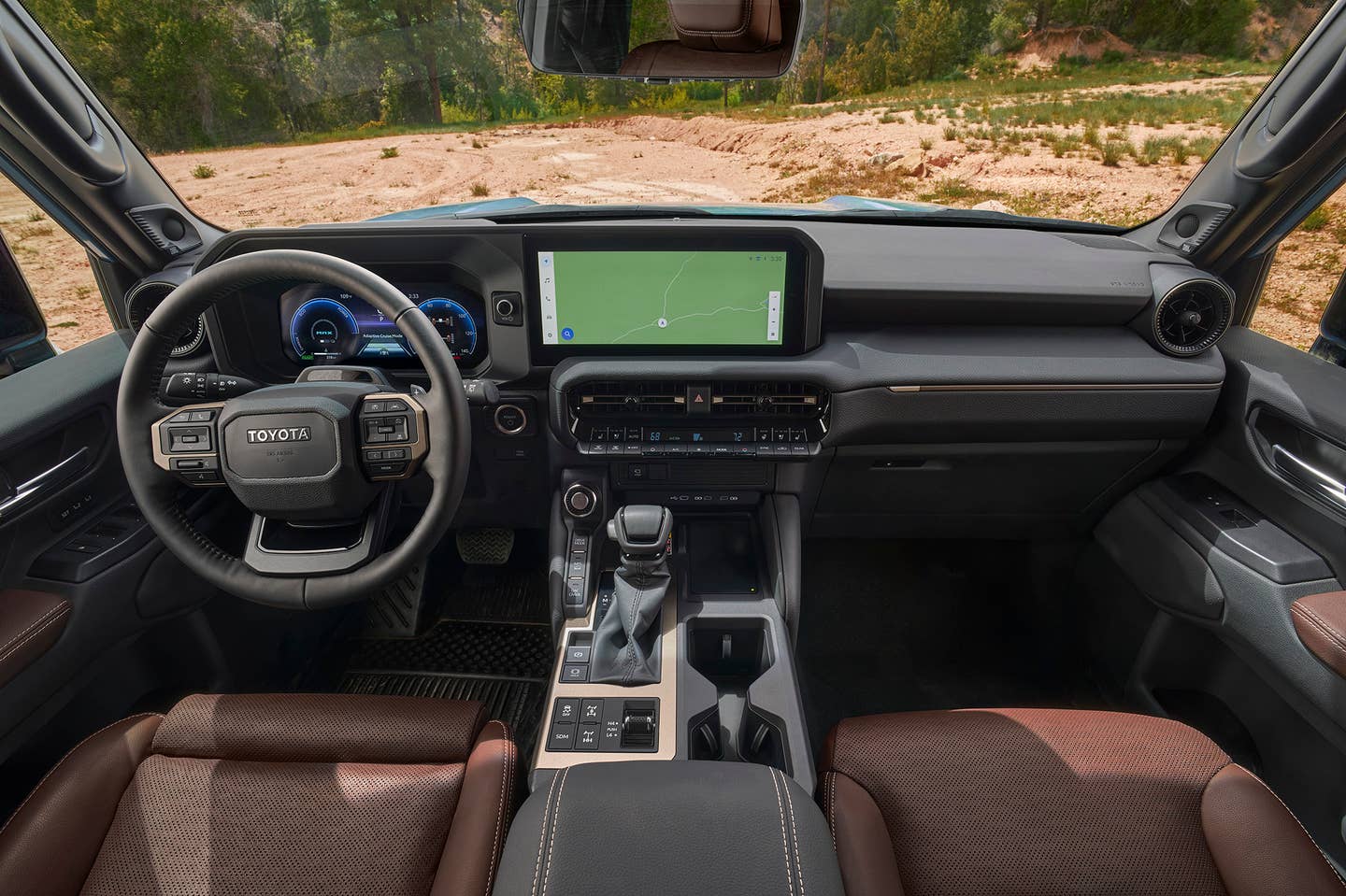 2024 Toyota Land Cruiser mid-grade interior