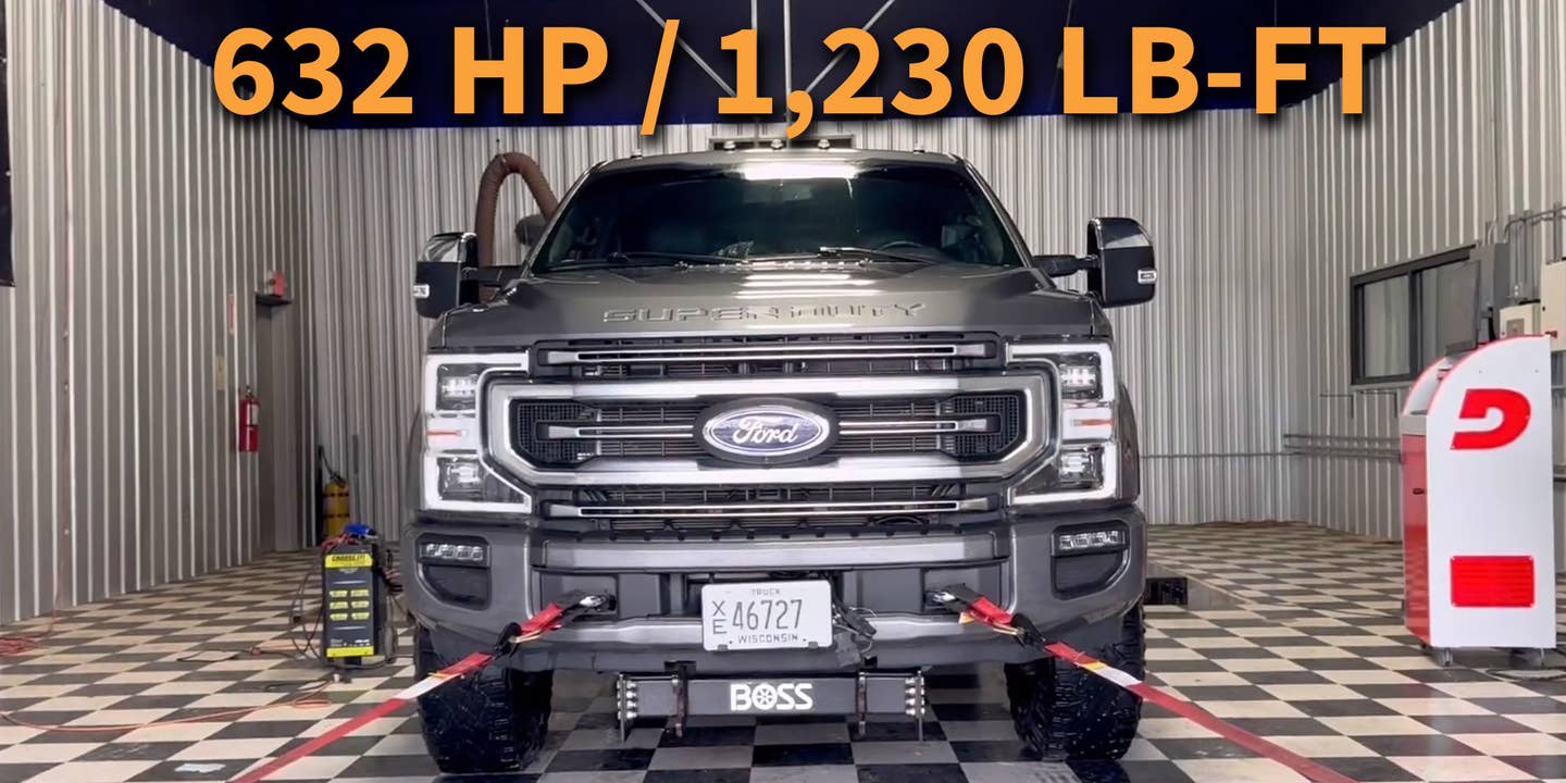 2020+ Ford Super Duty Makes 632 HP With Just a Turbo and a Tune—No Deletes
