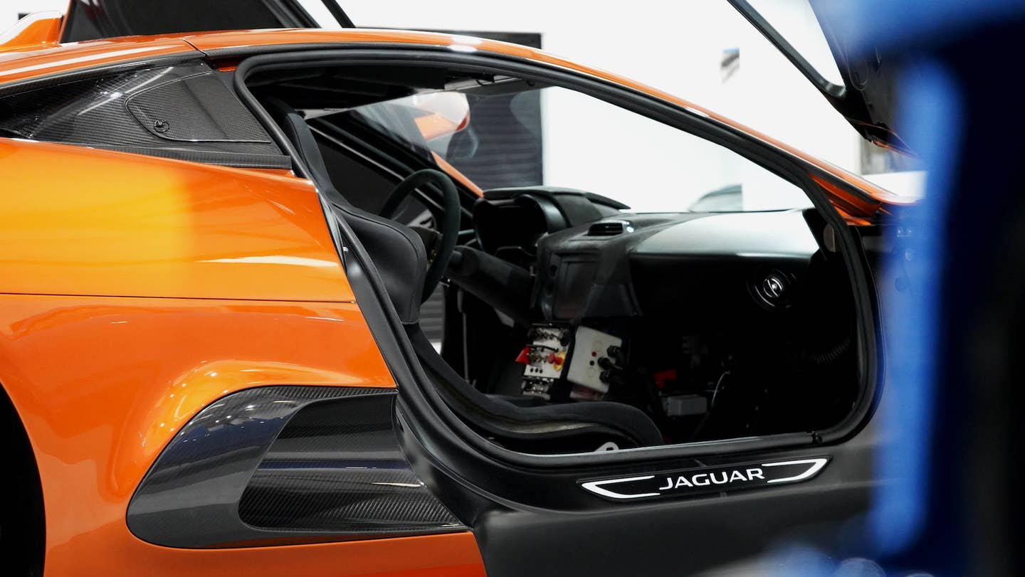 Road-legal &quot;Spectre&quot; Jaguar C-X75 stunt car